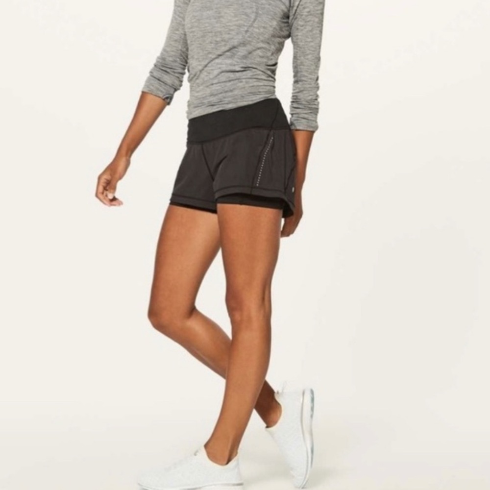 Lululemon shorts w/built in spandex